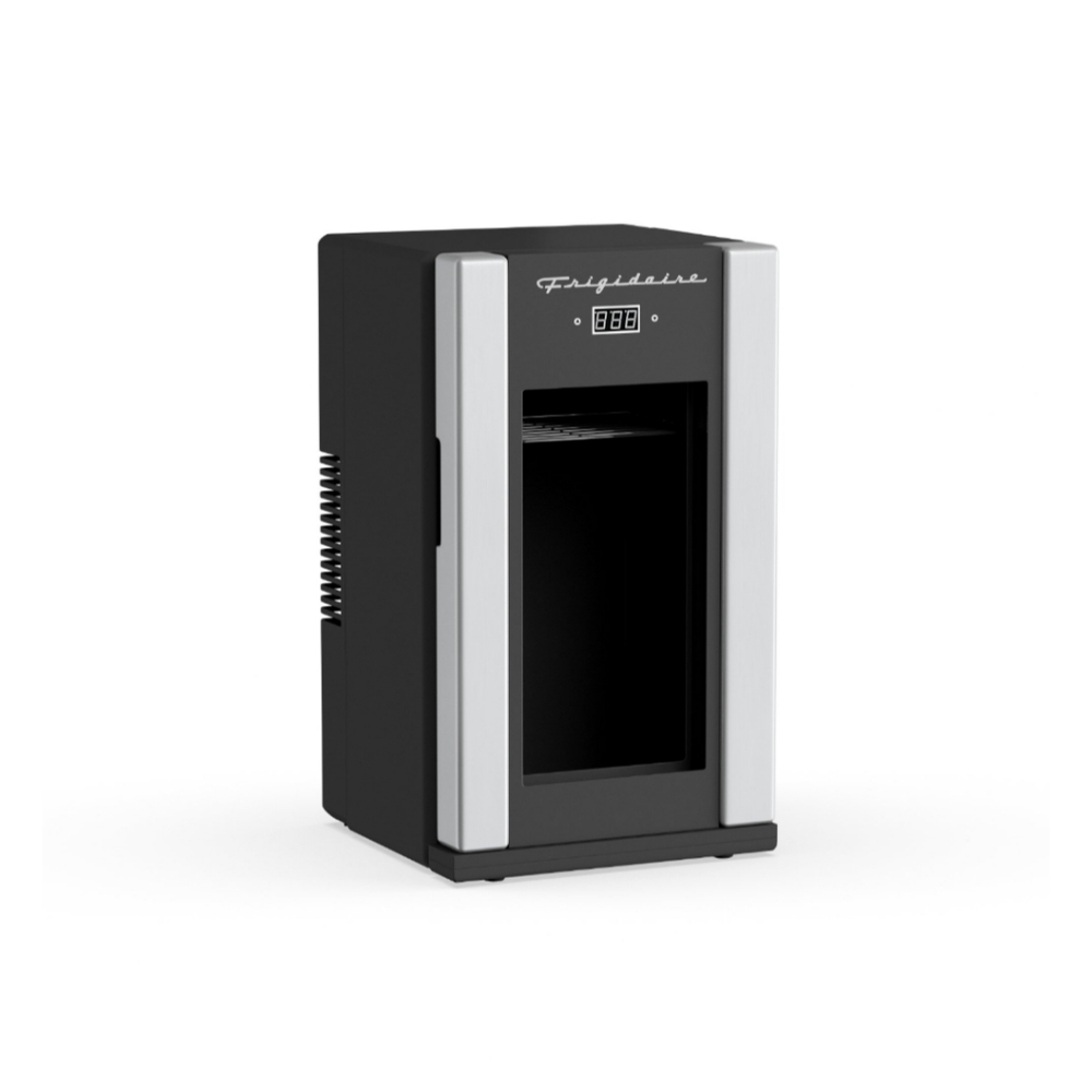 Frigidaire 12L mini fridge Black stainless steel